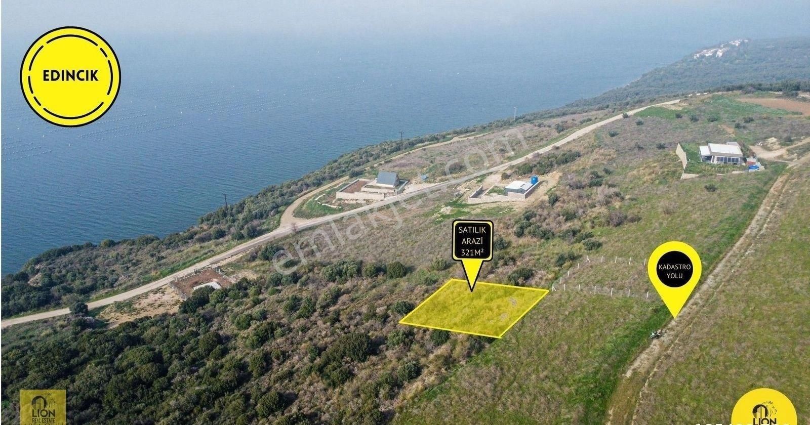 🟡⚫bandırma Edincik Mahallesi Eşsiz Deniz Manzaralı 321m² Satılık Arsa⚫🟡