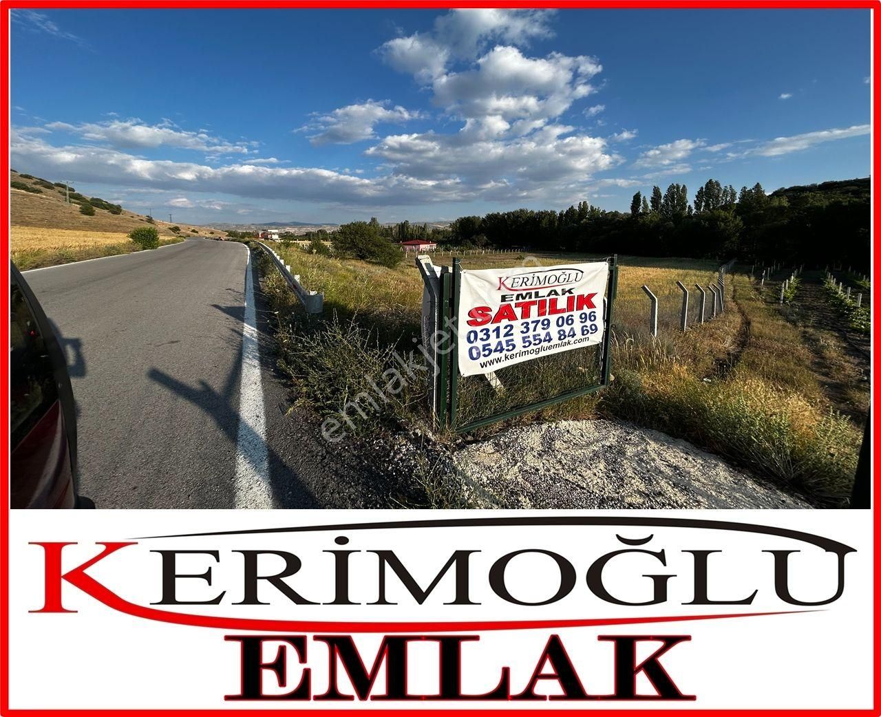 Çubuk Meşeli'de Ana Yola Çok Yakın Asfalt Yanı 1633m2 Üzüm Bağı