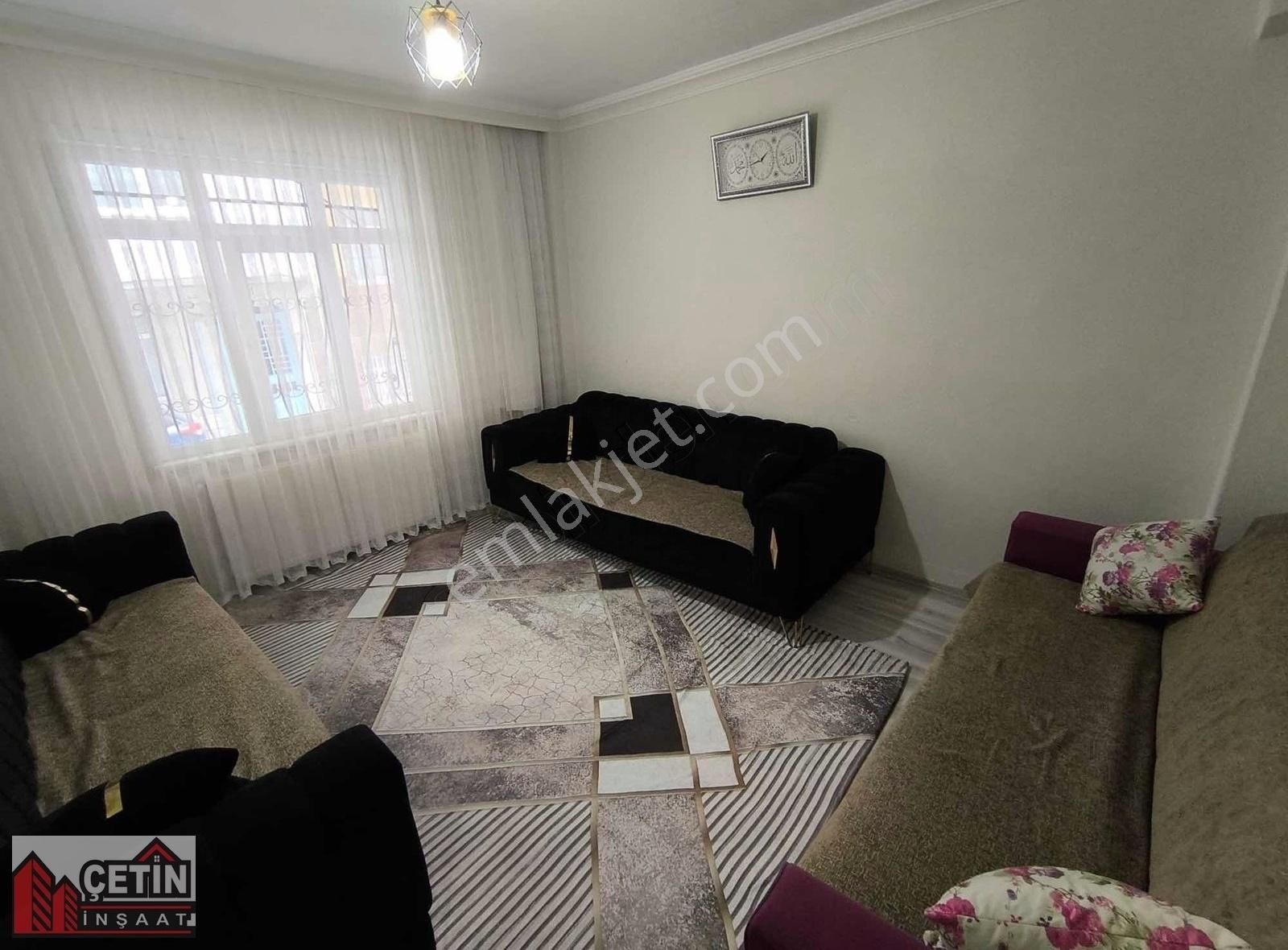 Çetin İnş. İsmetpaşa Mahde 2+1 90m2 Kredye Uygun Yüksek Giriş