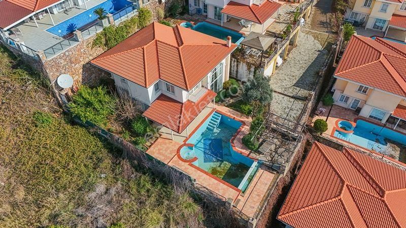Alanya Tepe Mah. 4+1 Müstakil Villa Deniz Doğa Şehir Kale Manzaralı - Görsel 30