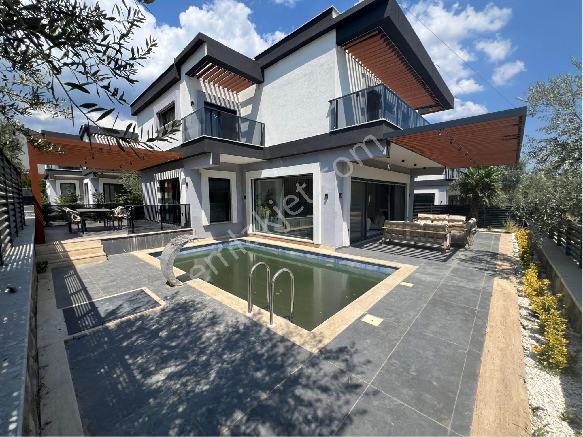 🩷cemre Emlaktan Güre'de %25 Peşinat 48 Ay Vade Havuzlu Satılık 5+1 Sıfır Villa🩷 - Görsel 8