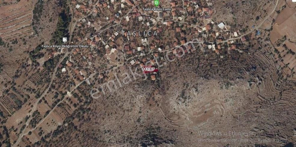 Müjgan Emlaktan Marmaris Taşlıcada Tapuya İşli Yapı Olan Tarla - Görsel 3