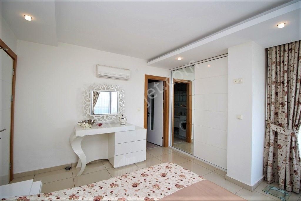 Alanya Cikcilli Mah. Crystal Park 2+1 125 M2 Eşyalı Geniş Daire - Görsel 15