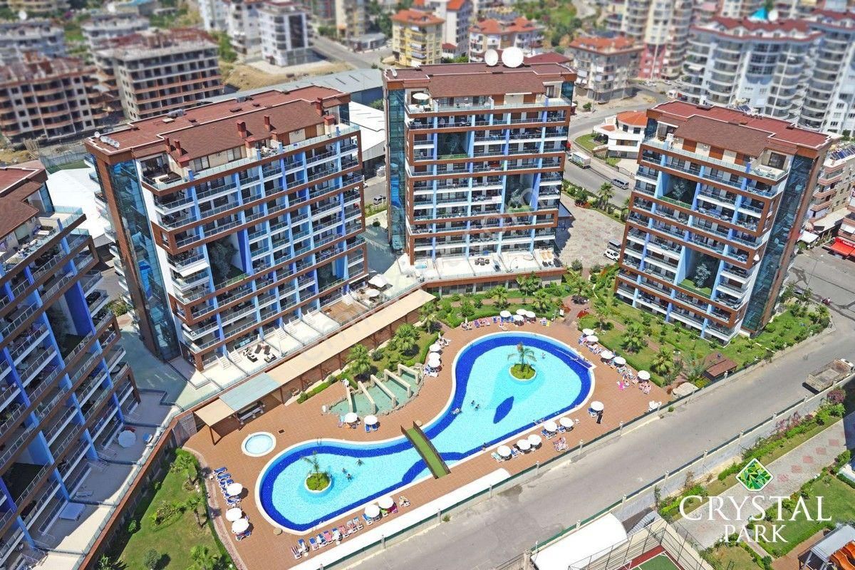 Alanya Cikcilli Mah. Crystal Park 2+1 125 M2 Eşyalı Geniş Daire - Görsel 30