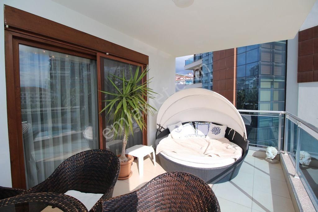 Alanya Cikcilli Mah. Crystal Park 2+1 125 M2 Eşyalı Geniş Daire - Görsel 2