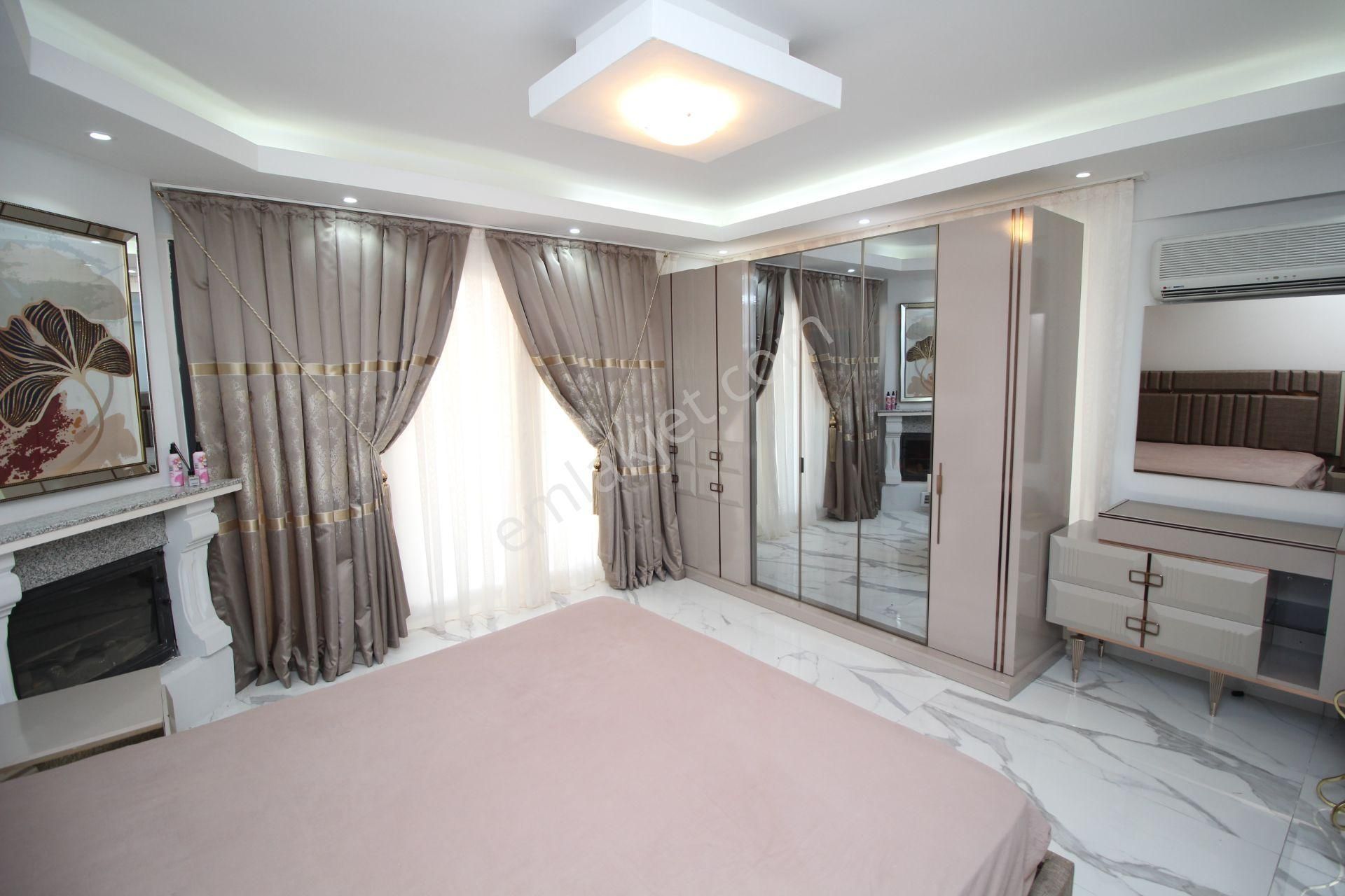 Alanya'da Keşefli Mah Deniz Manzaralı Uygun Fiyatl Eşyalı Villa - Görsel 6