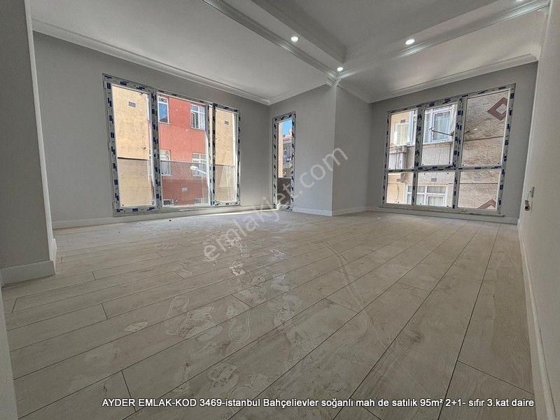 İstanbul Bahçelievler Soğanlı Mah De Satılık 95m² 2+1- Sıfır 3.kat Daire