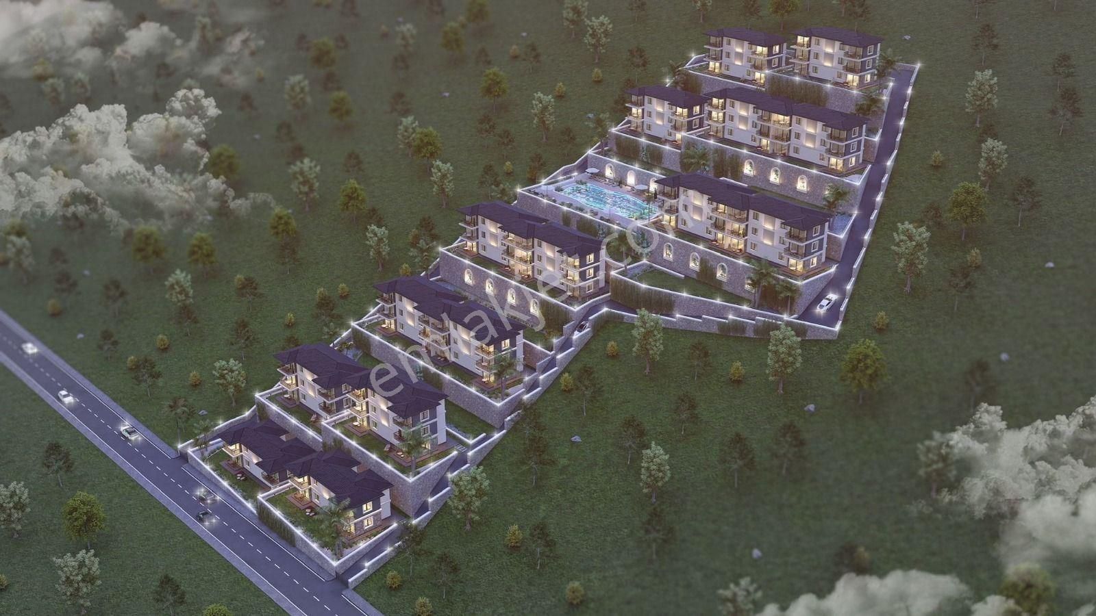 Akbükte Havuzlu Sitede Balkonlu Full Deniz Manzaralı Sıfır 2+1 - Görsel 3