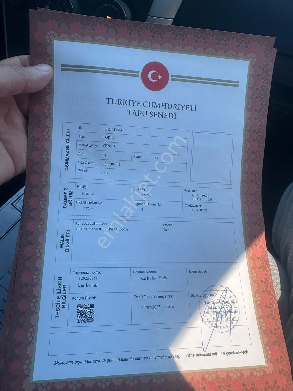 Tekirdağ Yenice Satılık Villa - Görsel 7