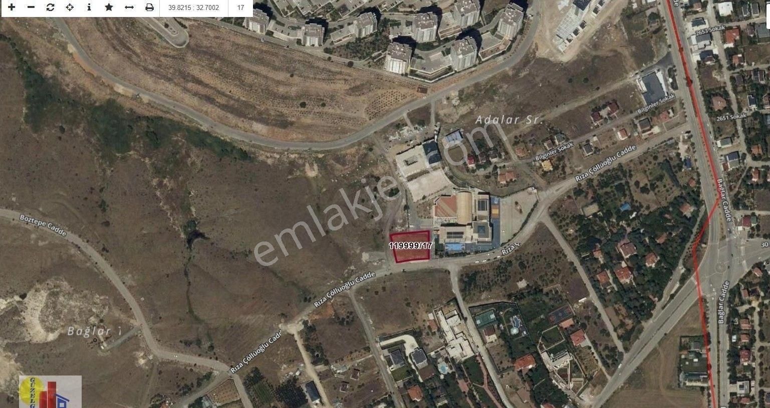 İncek Sevgi Koleji Yanı Bulvar Cepheli Pay..!