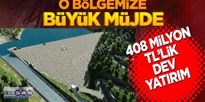 Kütahya Hisarcıkda 2.623 M2 Resmi Yola Cephe Kredi Kart Taksit