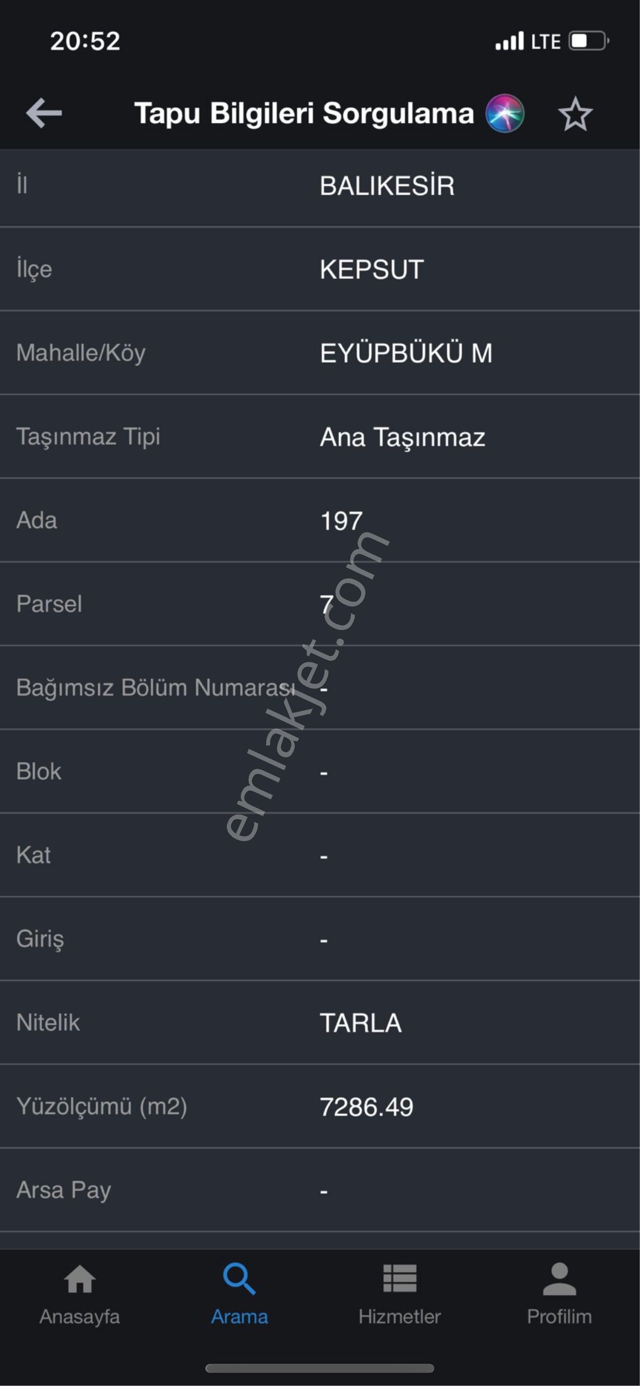Eyüpbükü 7.500 M2