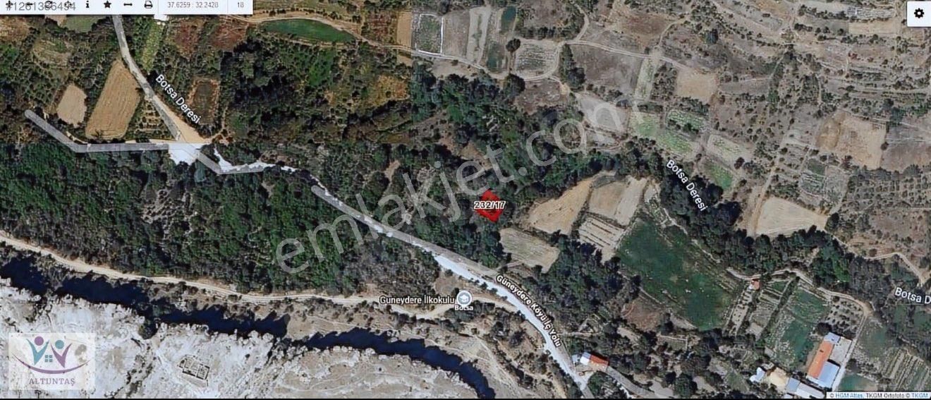 Dere Kenarında Müstakil Tapulu Satılık Bahçe - Görsel 11