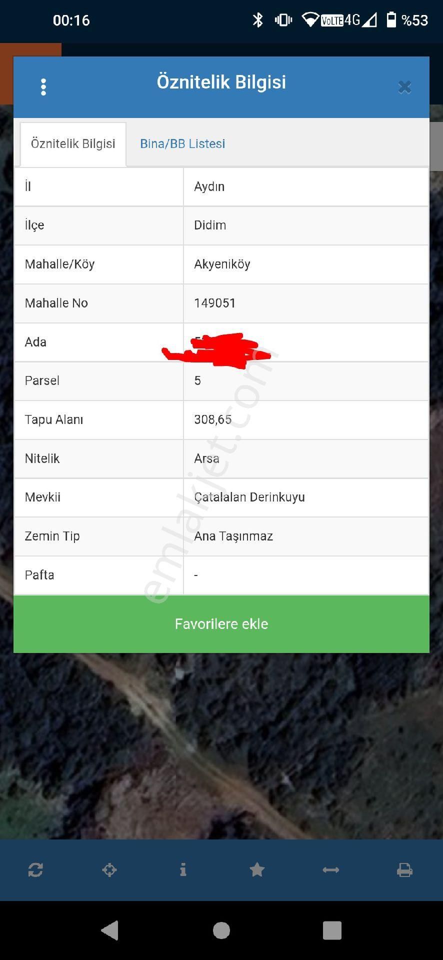 Doğrular Emlaktan Akyenikoyde Satilik Arsa