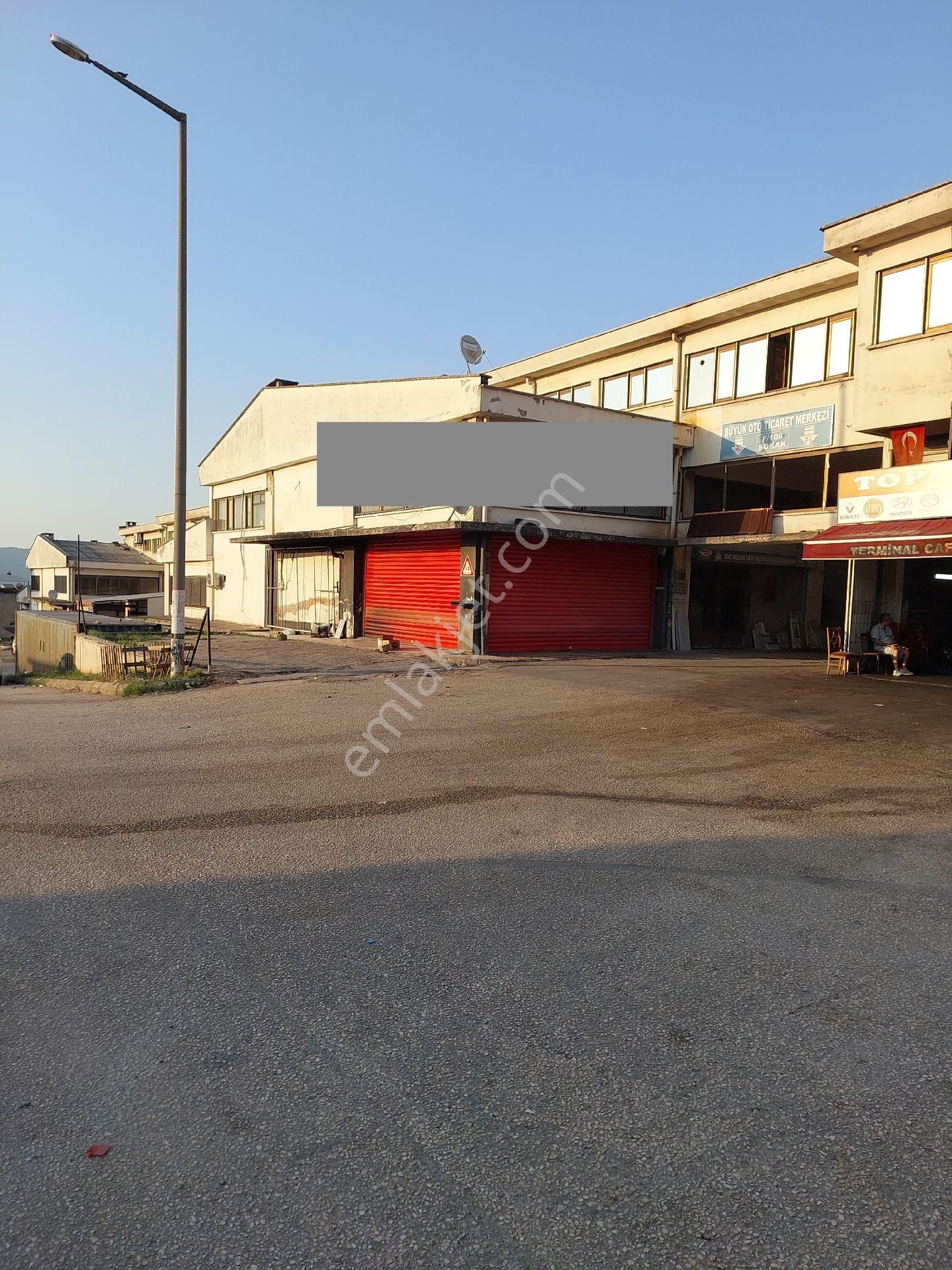 Bursa Yıldırım Otsansitte Caddeye Cephe Satılık 108m2 Köşe Dükkan - Görsel 3