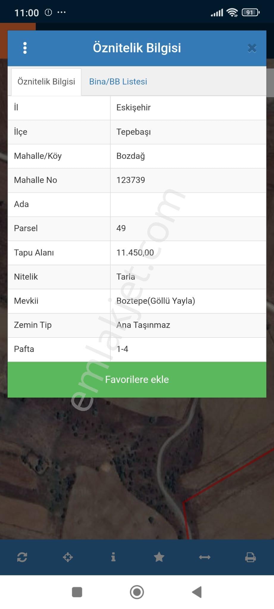 Şendoğan Emlak Ve Gayrimenkulden Bozdağ Mahallesinde Satılık Tarla - Görsel 2