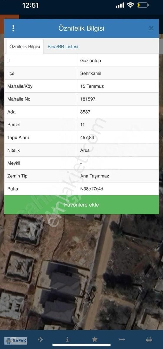 Şafaktan 15 Temmuzda Satılık A2 Villa Arsası