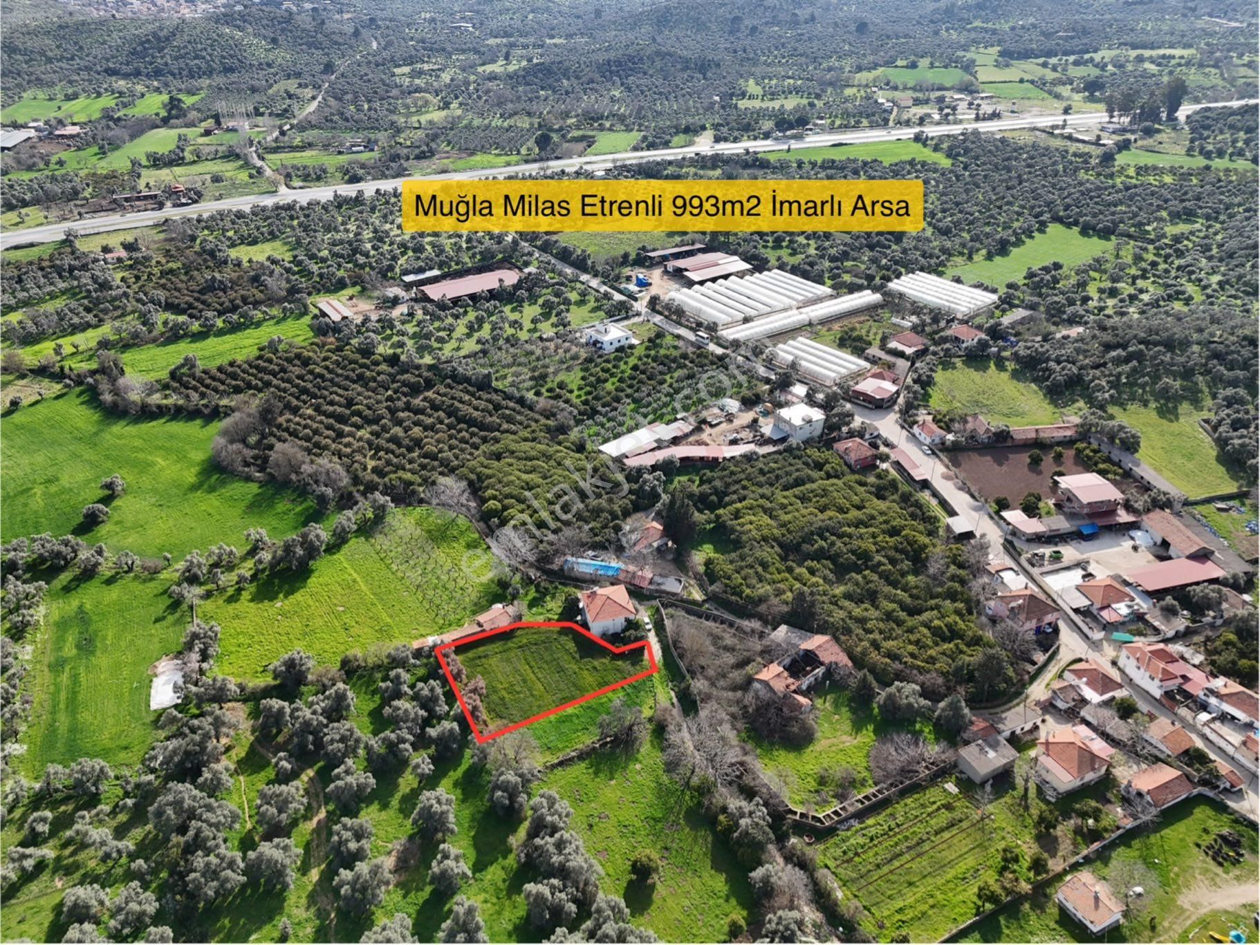 Milas Etrenli Mahallesinde Villa Konut İmarlı Arsa Pehlevanlar'dan - Görsel 17