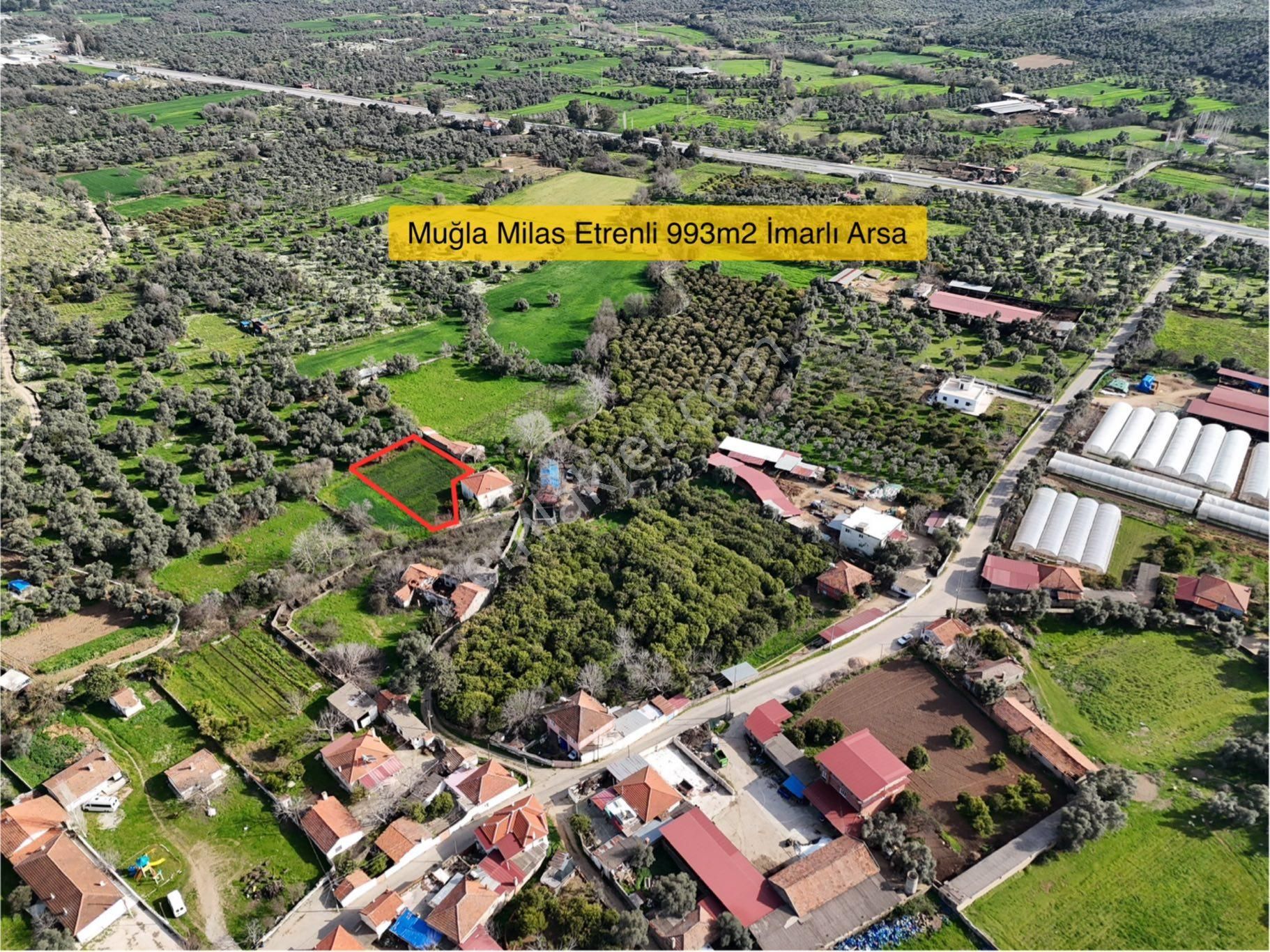 Milas Etrenli Mahallesinde Villa Konut İmarlı Arsa Pehlevanlar'dan - Görsel 4