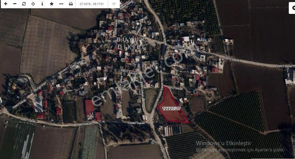 Tek Tapu Büyükdikili İçi Yol Kenarı 5096m2 ( 1 M2 Si 3550tl)