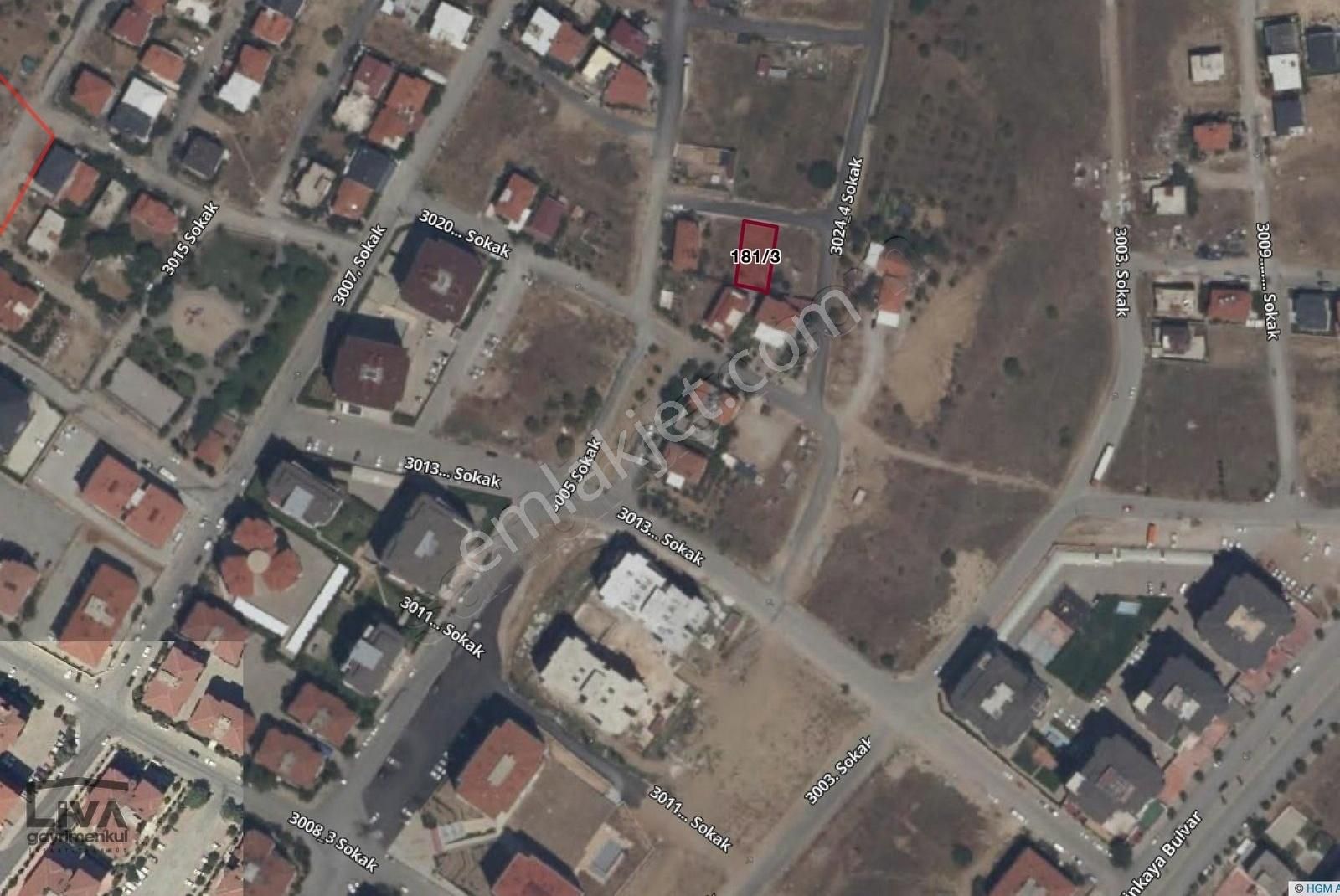 Liva'dan Cinkayada Pamukkale Cepheli Emsalsiz Arsa