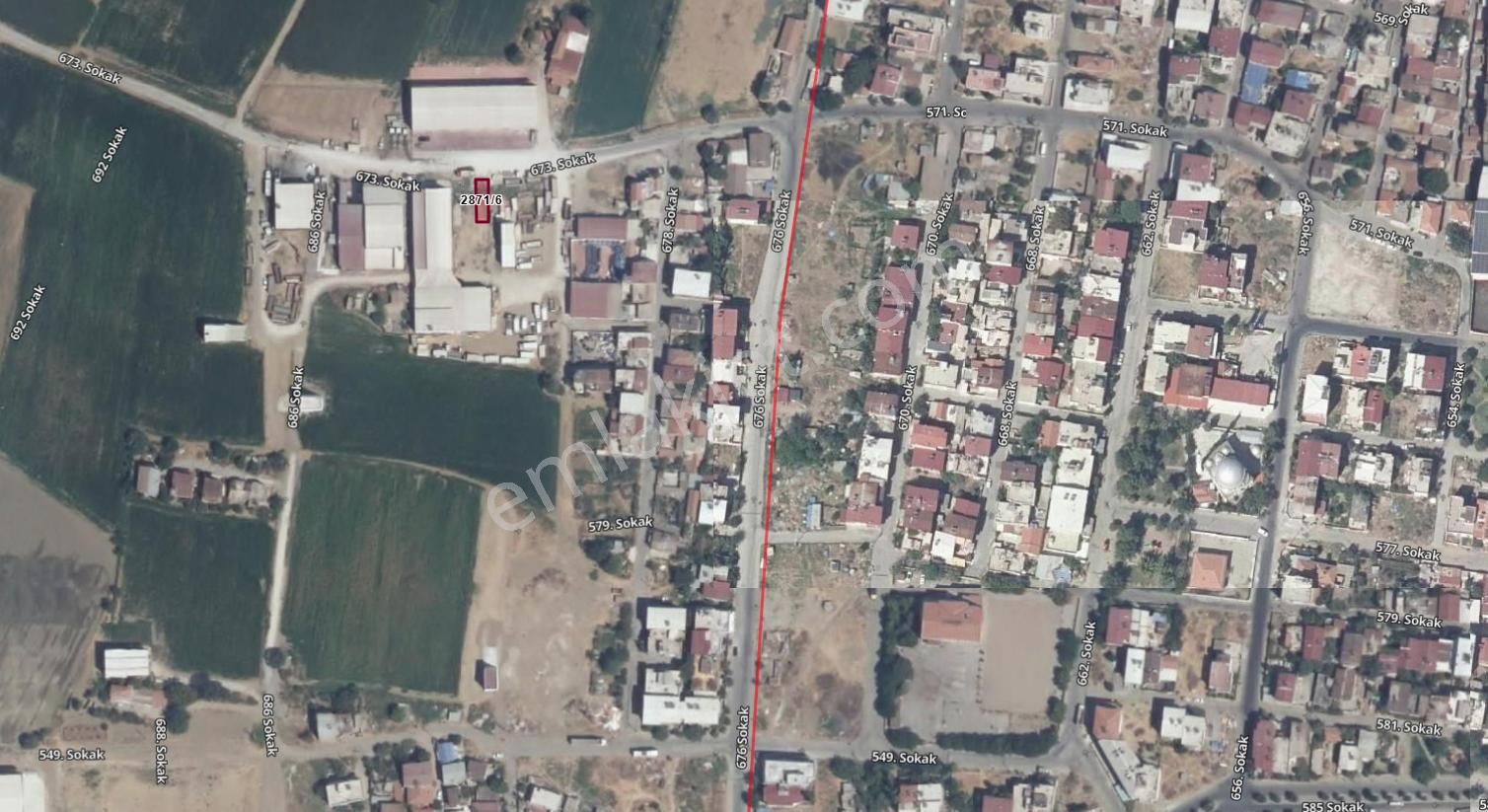 Salihli Erdem Emlaktan 120 Metrekare Satılık Sanayi Arsası
