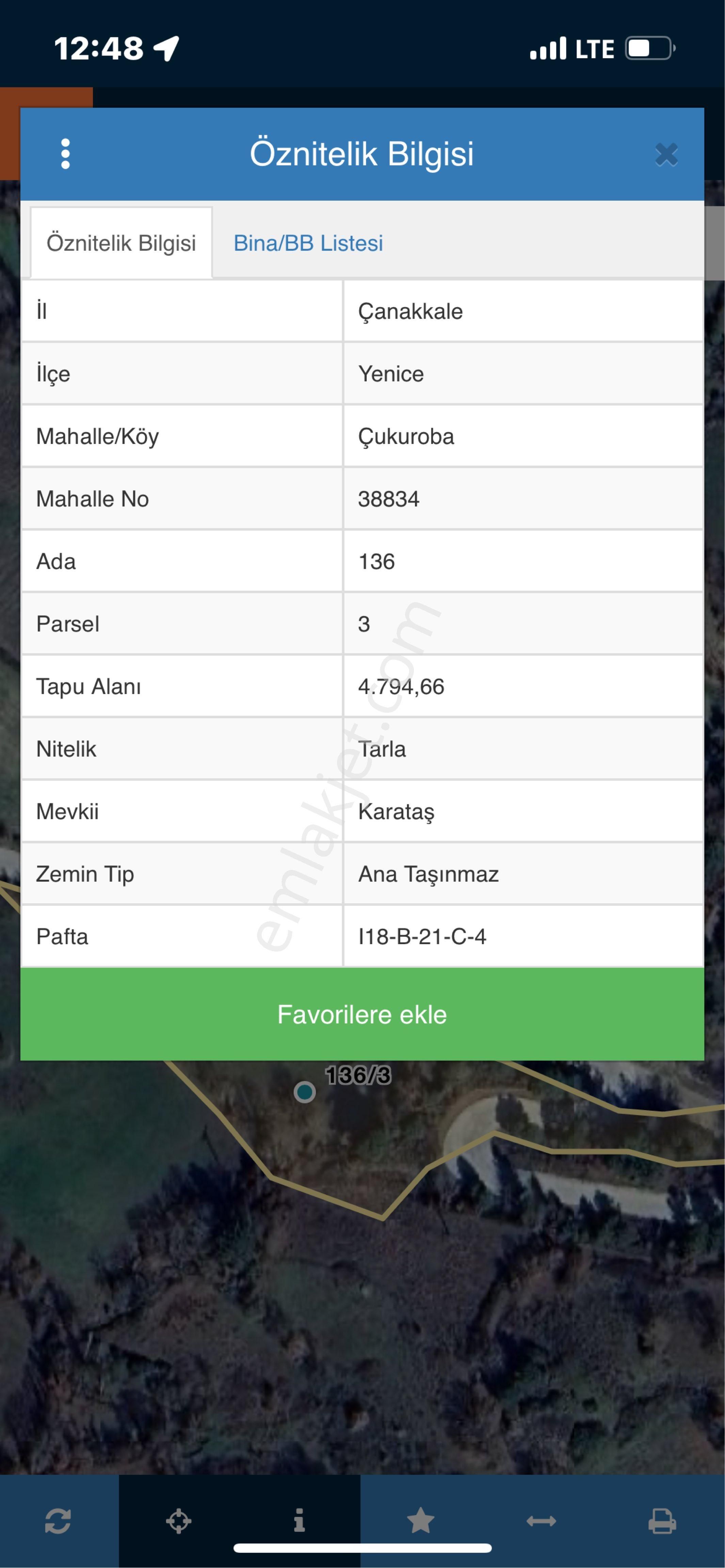 Köy Merkezine Yakın Ana Yol Üstünde Satılık Tarla - Görsel 6