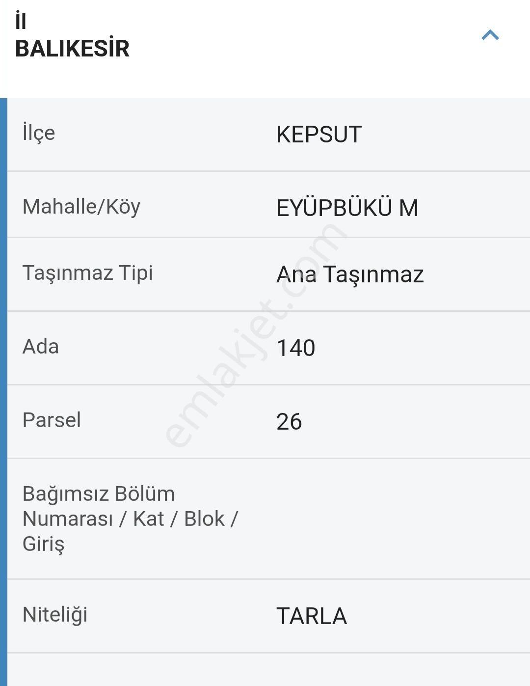 Balıkesir Kütahya Duble Yolu Üzerinde Kepsut İlçesinde, Köye Yakın Kelepir Tarla