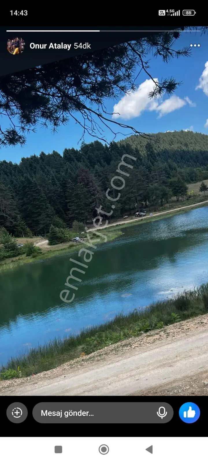 Naz Emlaktan Sakarya Taraklı Avdan Köyü İçinde İmara Sınır Yola Cephe Müstakil Arazi - Görsel 18