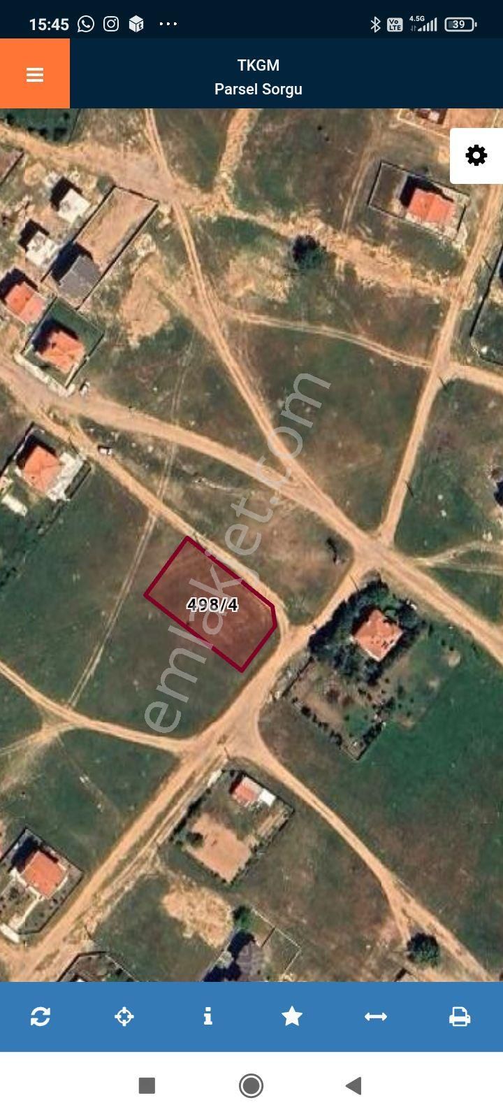 Edirne Enez Gazi Ömer Bey 4 Villa İmarlı Arsa