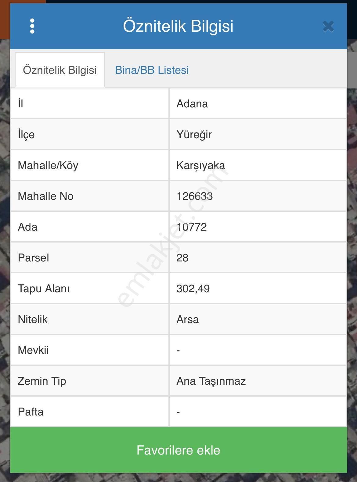 Adana Kozan Yoluna Yakın 302 Mt2 Tek Tapu İmarlı Arsa