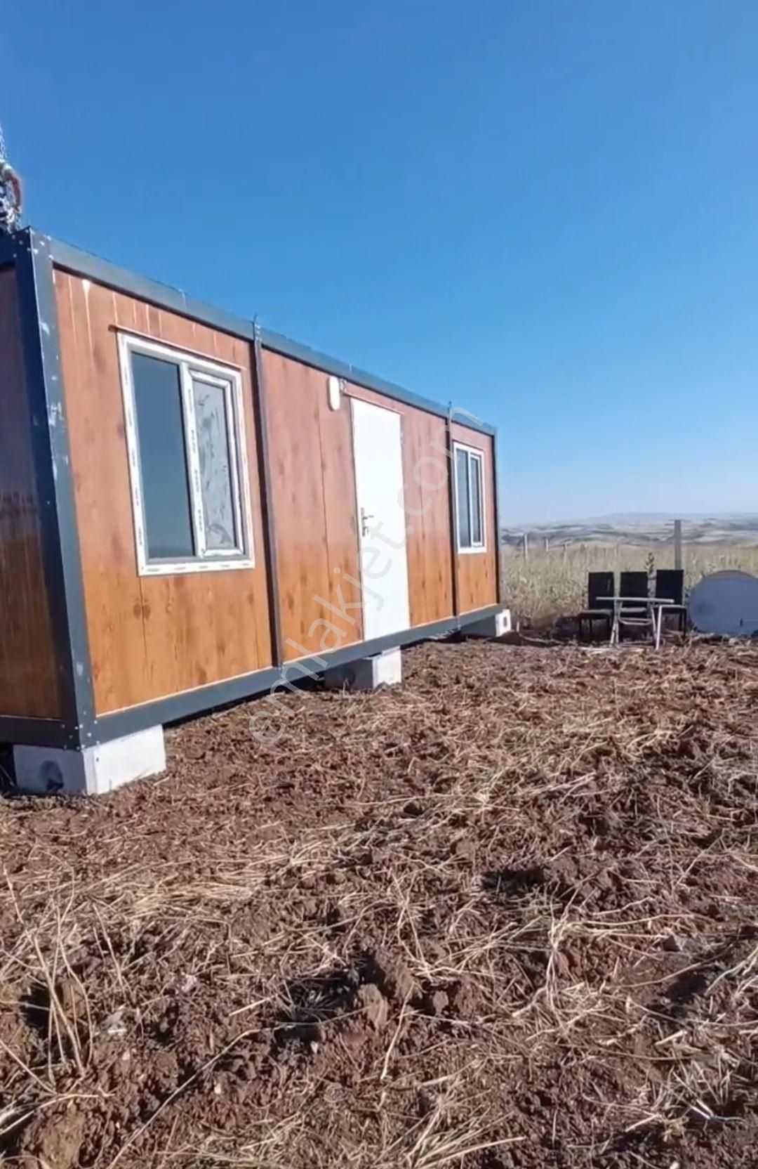 Akyurtta Konteynerli 450m2 Hobi Bahcesi Elektrik Su