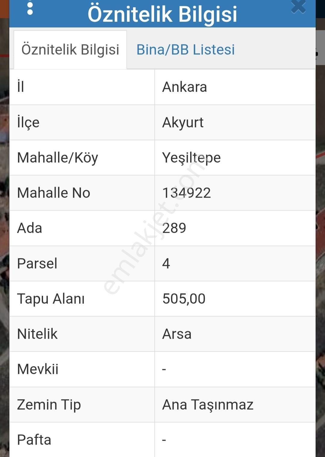 Satılık*akyurt*yeşiltepe*etrafı Yapılı*8 Dairelik*müstakil*arsa* - Görsel 5