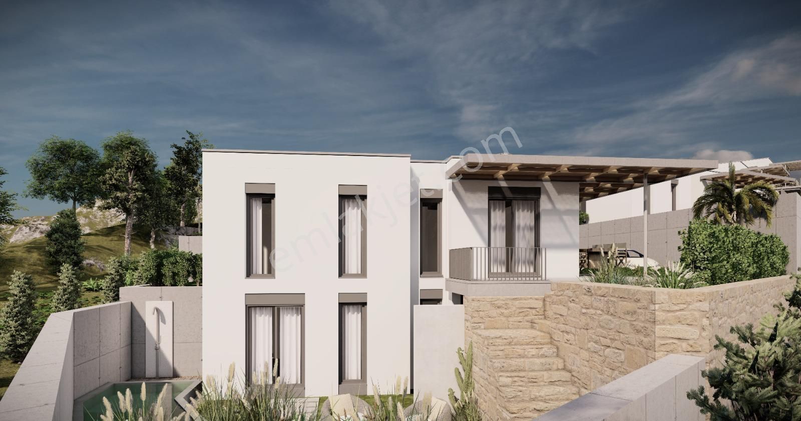 Bodrum Gümüşlük'te 3+1 Özel Havuzlu Satılık Villa - Görsel 13