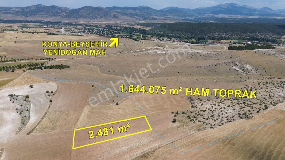 Beyşehir Yenidoğan-derebağ Da 2.481 M2 Müstakil Tapulu Arazi