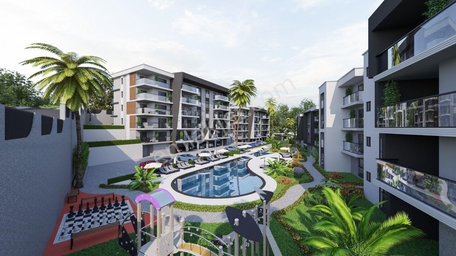 Tam Donanımlı Sitede Sıfır 2+1 Daire