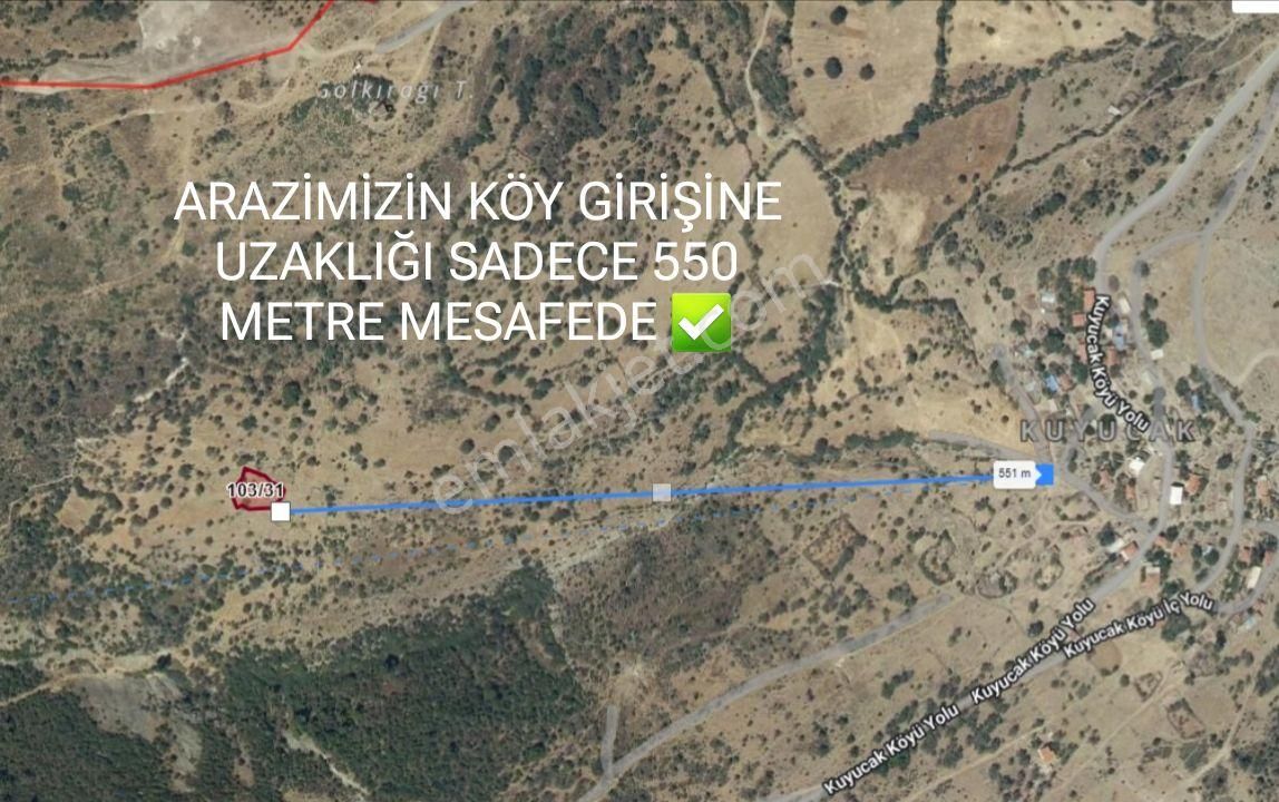 Bursa Keles Denizler Köyünde Satılık 860 M2 Bağ