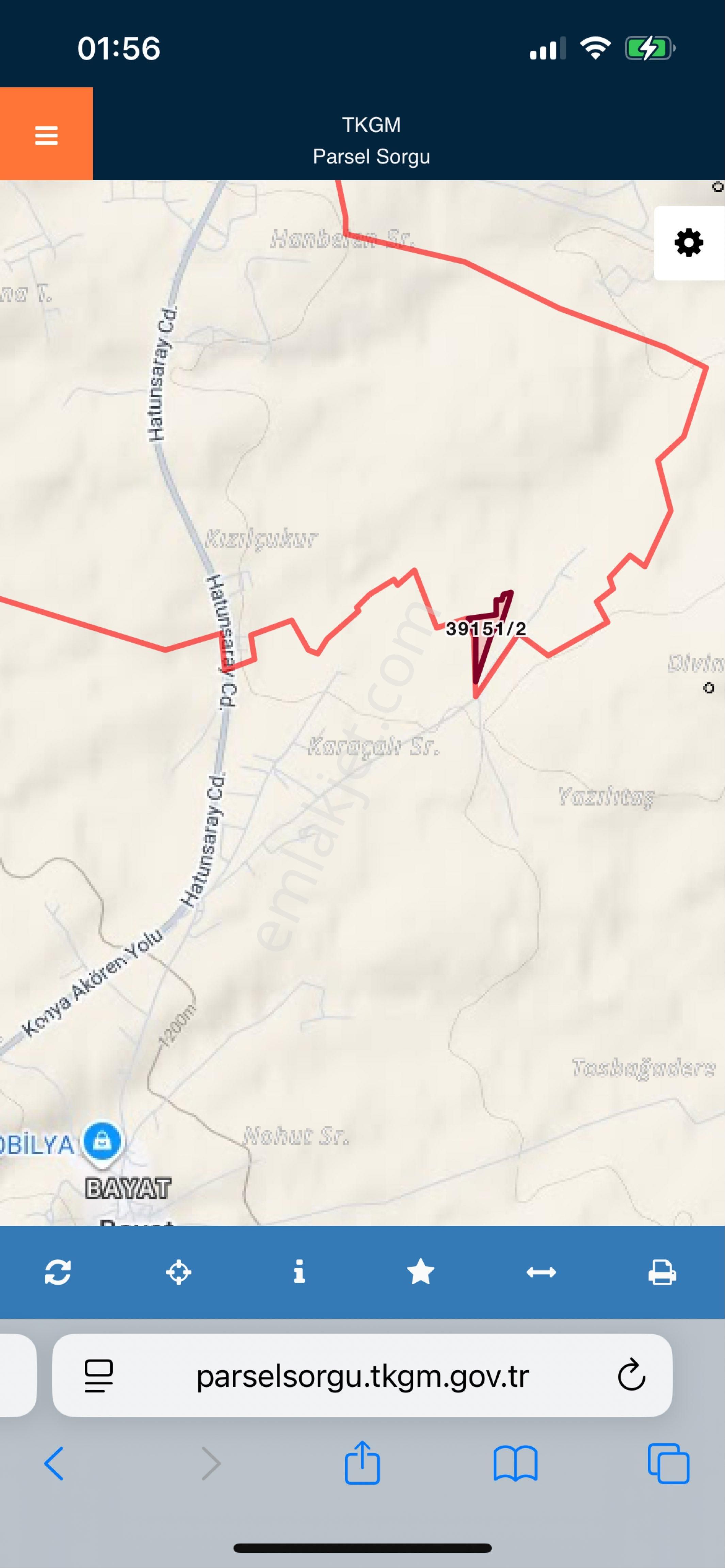 Pamukçu Da İntikalden Bölme 1300 M2 Kuyu Suyu Olan Satılık Tarla - Görsel 3