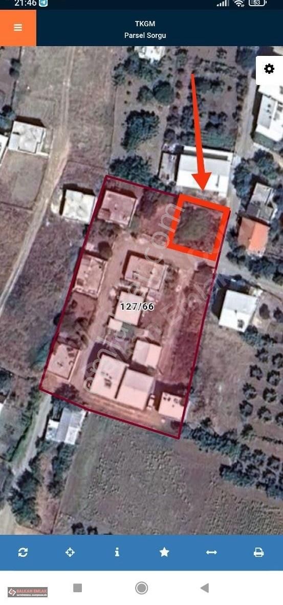 Mesudiye'de Satılık 146m² Denize 500 Metre Köşe Parsel Kupon Yer