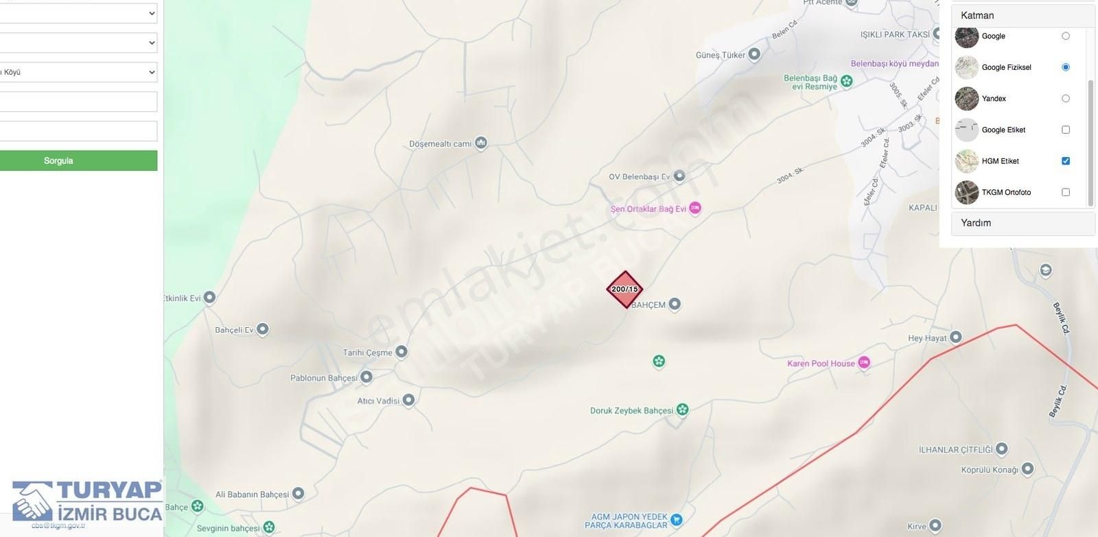 Turyap Buca'dan Belenbaşında Satılık Tarla - Görsel 6