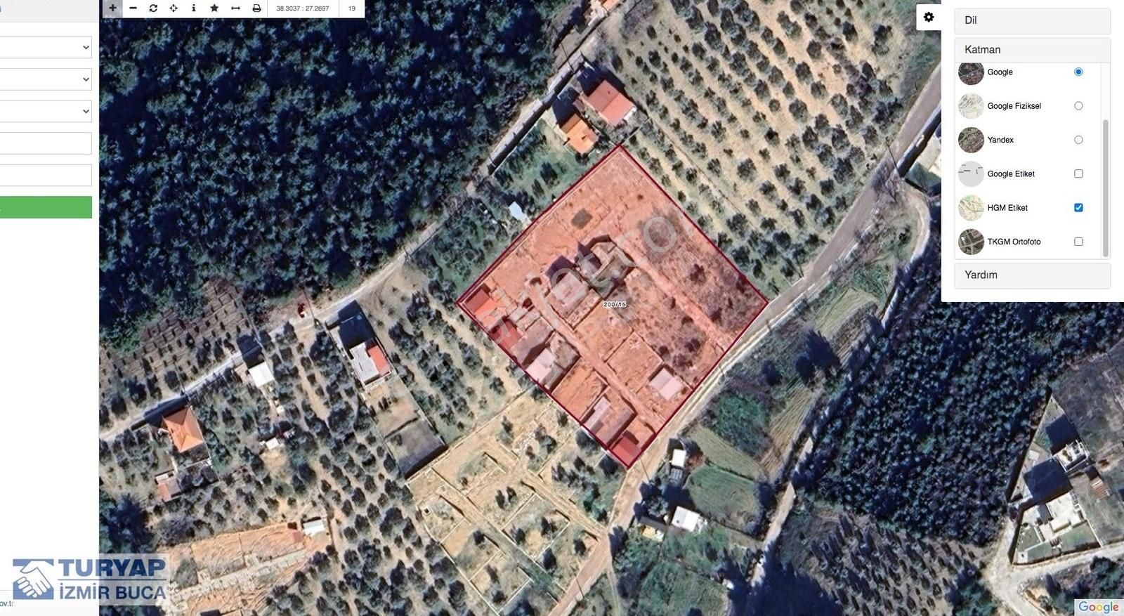 Turyap Buca'dan Belenbaşında Satılık Tarla