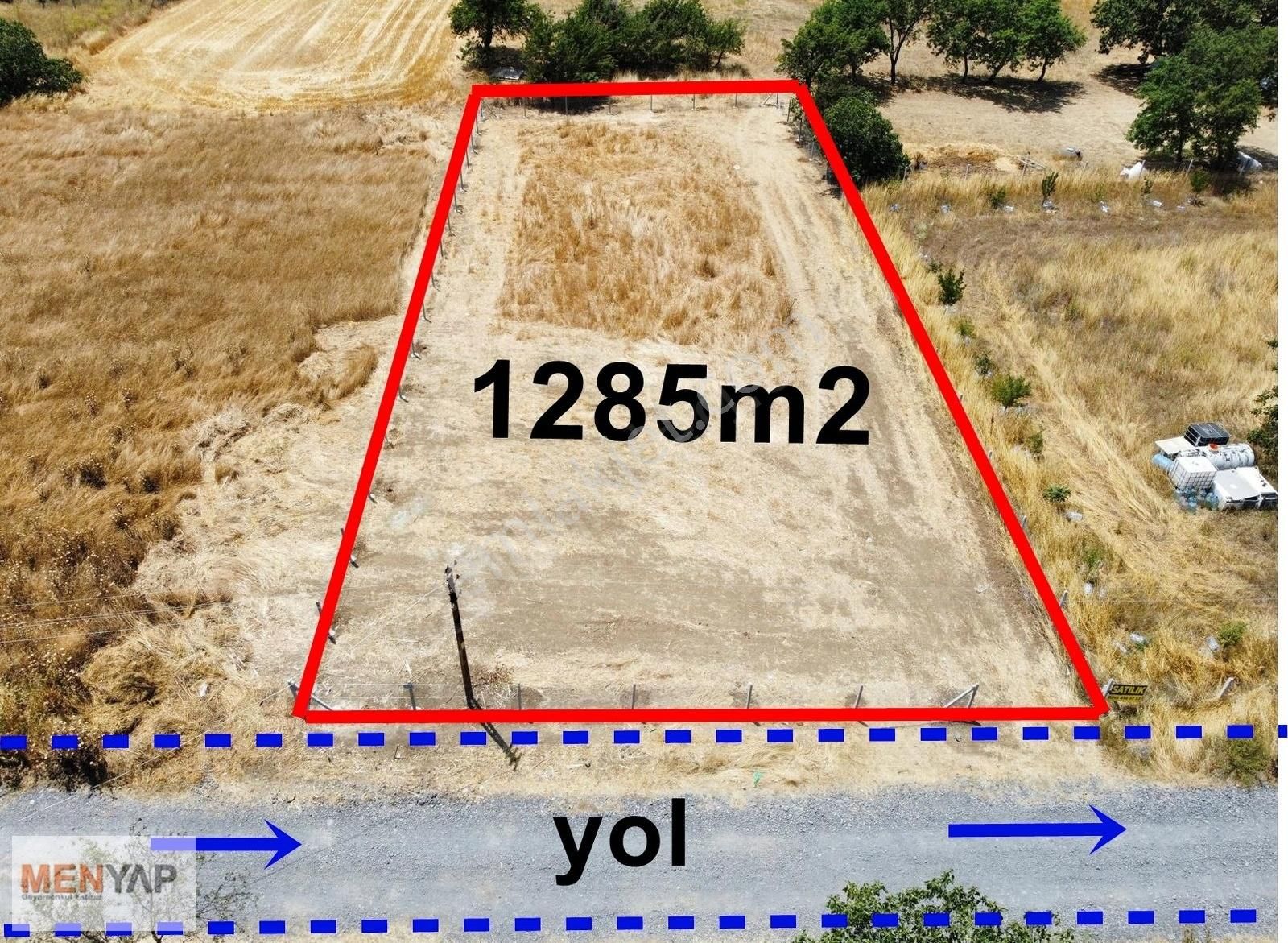 Satılık Deniz Manzaralı Bağ Yeri 1285 M² Kadastro Yola Cephe