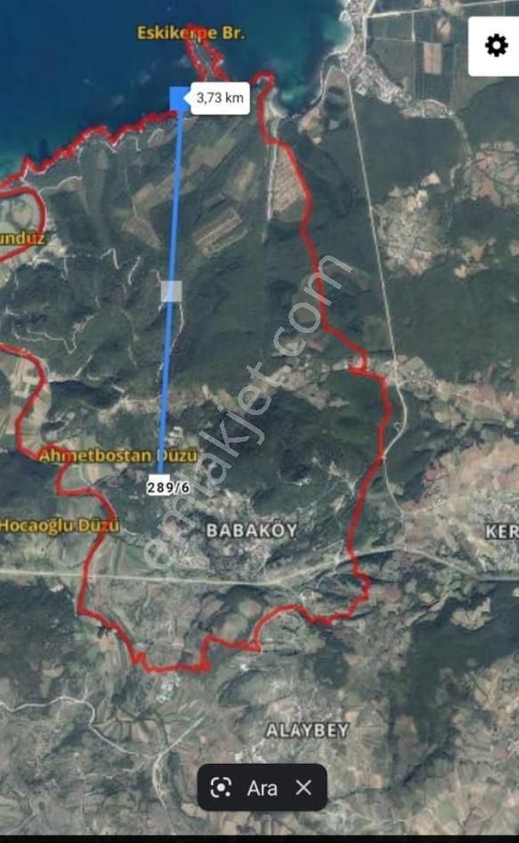 Altın Emlaktan Kandıra Babaköy 'de Satılık Tarla