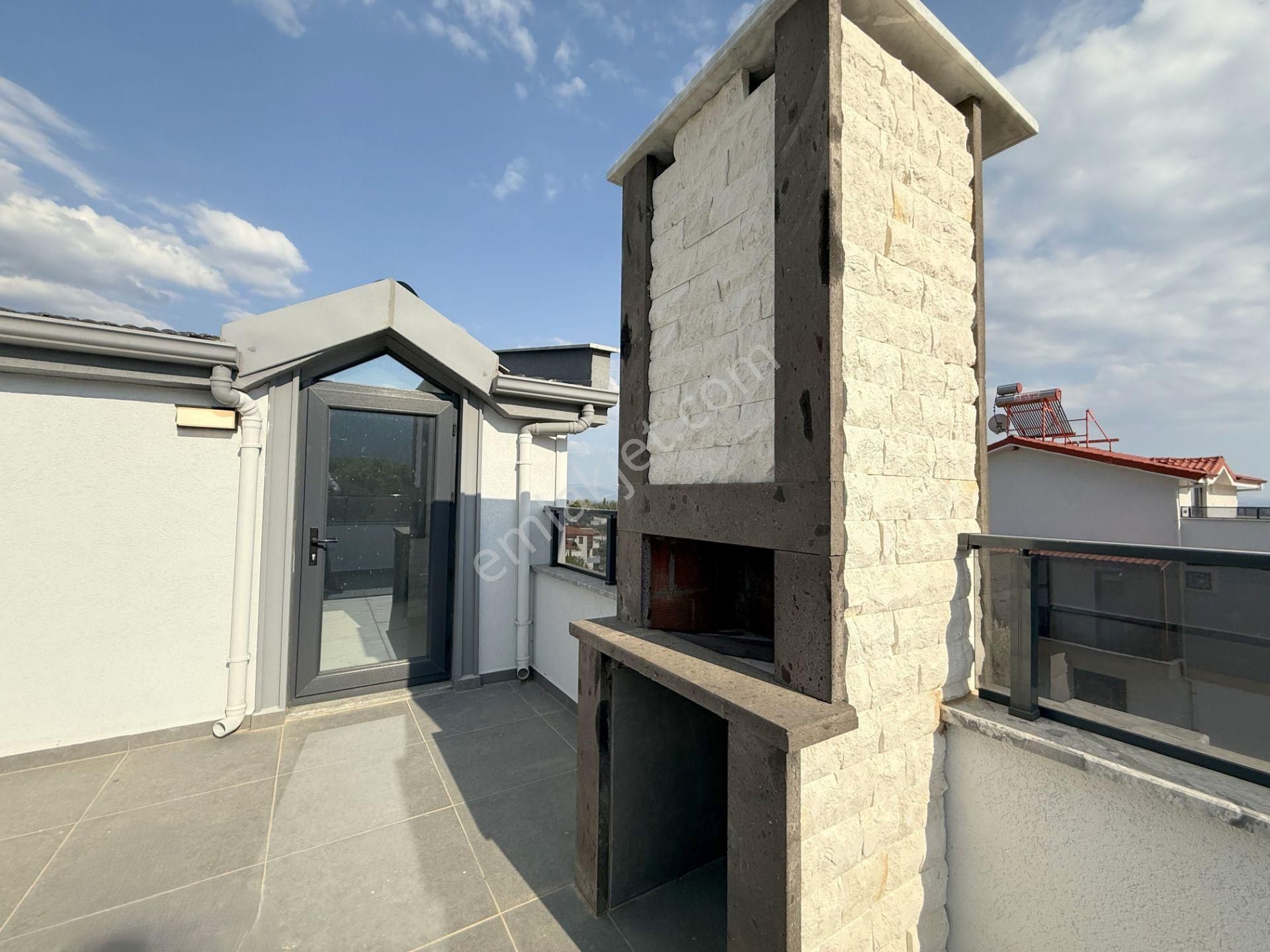 💥💥 Güç Gayrimenkul'den Güre'de Doğa Ve Deniz Manzaralı Teraslı Şahane Satılık 3+1 Villa - Görsel 17