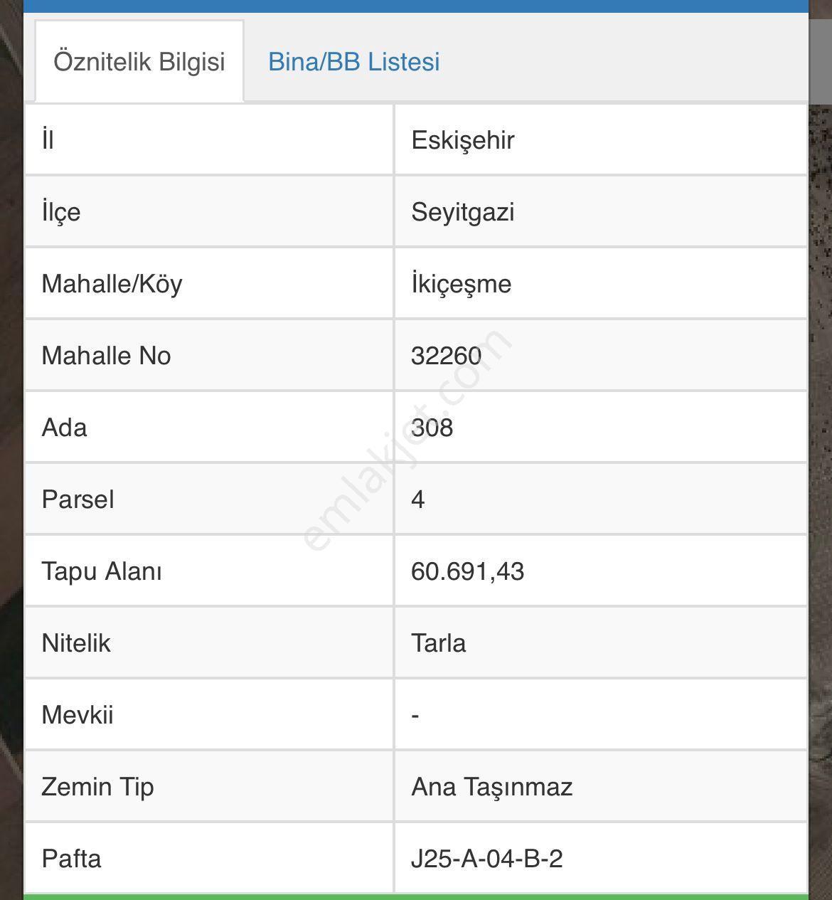 Seyitgazi Merkezde 67 Dönüm Yatırımlık Satılık Tarla - Görsel 2
