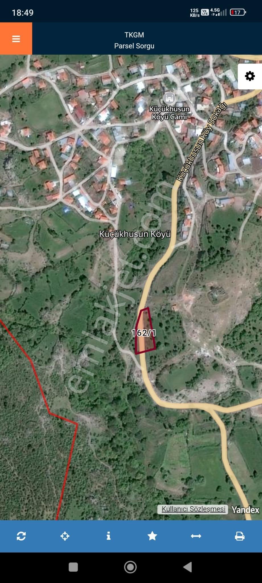 Çanakkale Ayvacık Küçükhusun'da Satılık Tarla - Görsel 7