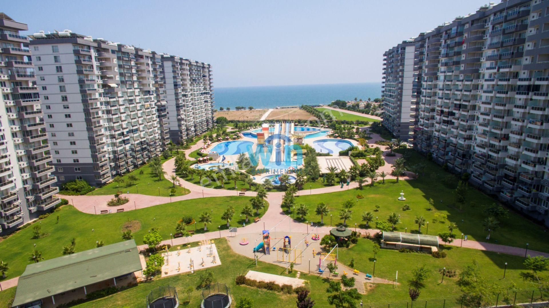 Win'den Sun Flowers1'de Full Eşyalı Deniz Manzaralı Geniş 2+1