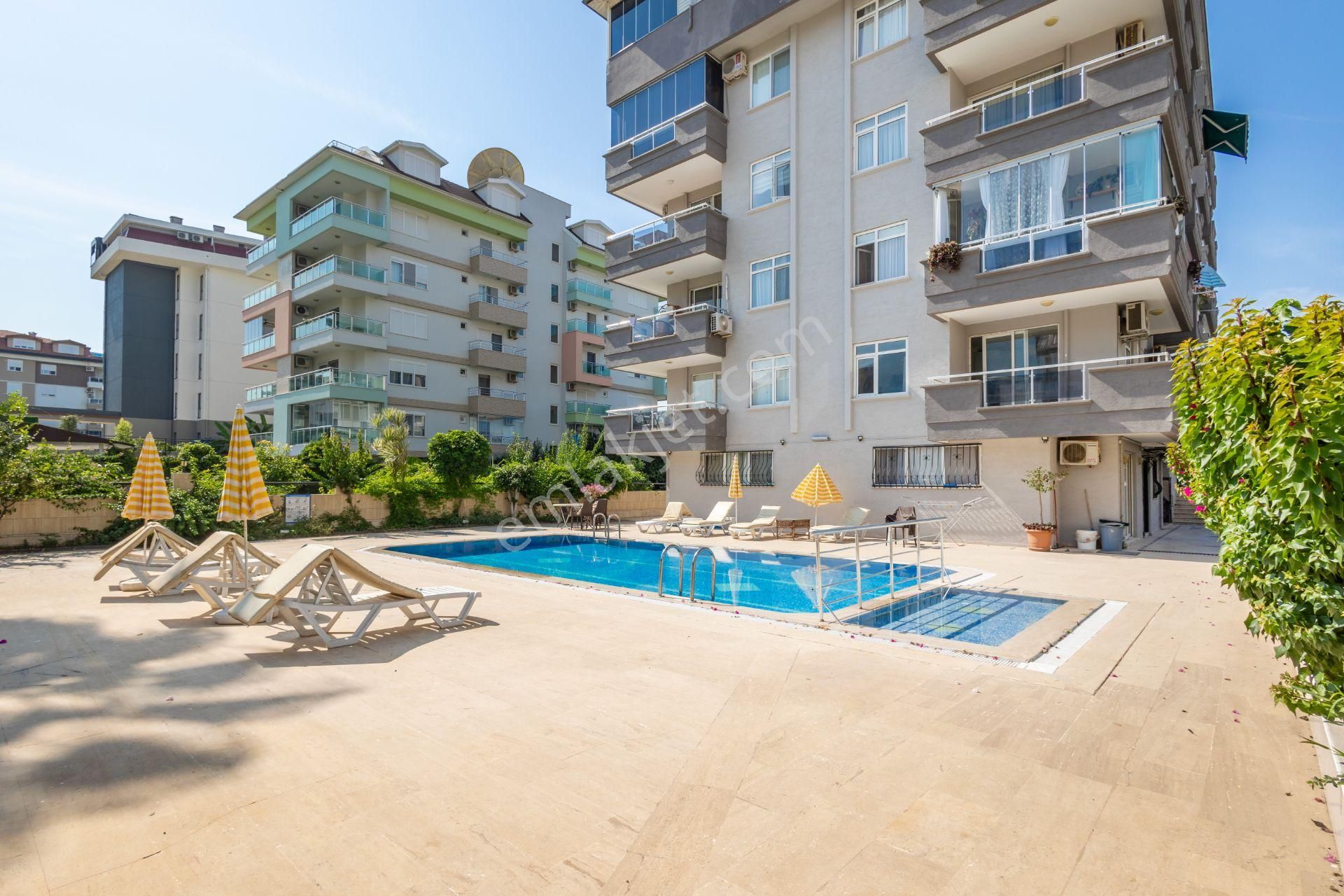 Alanya Kestel’de Denize Sıfır 1+1 | Eşyalı | Deniz & Dağ Manzaralı - Görsel 31