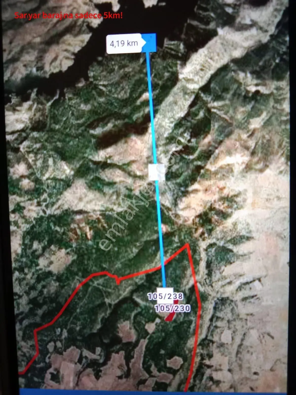 🚀 Yatırım Fırsatı! 32.000 M² Sarıyar Barajı Yakınında – Tarım, Turizm Potansiyelli - Görsel 4