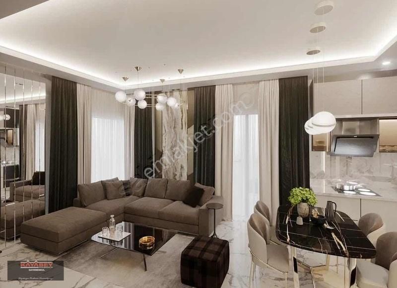 Avsallar'da Sıfır Yapı 2+1 Kapalı Havuz+aqua,fıtnes Sauna Hamam - Görsel 8